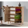 Förvaringsskåp Hanah Home Multilux Sonoma Ek Spånskiva 95x111x36 cm - Skåp och byråer - 8681875340914 - 3
