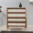Förvaringsskåp Hanah Home Multilux Sonoma Ek Spånskiva 95x111x36 cm - Skåp och byråer - 8681875340914 - 4