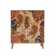 Förvaringsskåp Hanah Home Multilüx Tigris Sonomo Spånskiva 95x111x36 cm - Skåp och byråer - 8683743426034 - 1