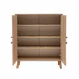 Förvaringsskåp Hanah Home Multilüx Tigris Sonomo Spånskiva 95x111x36 cm - Skåp och byråer - 8683743426034 - 7