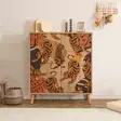 Förvaringsskåp Hanah Home Multilüx Tigris Sonomo Spånskiva 95x111x36 cm - Skåp och byråer - 8683743426034 - 2