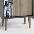 Förvaringsskåp Hanah Home Lagomood Ruby Valnöt Antracit Spånskiva 50x140x30 cm - Skåp och byråer - 8682870704794 - 6