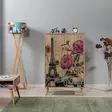 Förvaringsskåp Hanah Home Multibox Sonoma Ek Spånskiva 80x127x36 cm - Skåp och byråer - 8681875404364 - 3