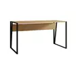 Skrivbord Hanah Home Cunda Safirsvart Spånskiva Metall 140x74x70 cm - Skrivbord - 8682870763944 - 1