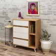 Byrå Hanah Home Tsela Ek Spånskiva 70x86x40 cm - Byråer och skåp - 8681875126754 - 3