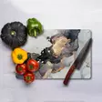 Skärbräda Hermia Flerfärgad Glas 20x30 cm - Köksredskap - 8684283724574 - 3