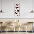 Väggdekor Metall Wallity Flerfärgad Metall 32x5x90 cm 2 Delar - Dekorationer, prydnadsföremål - 8683742936084 - 3
