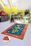 Matta Conceptum Seksek Flerfärgad Polyester 200x290 cm - Stora och medelstora mattor - 8681875386134 - 2
