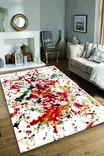 Matta Conceptum Oil Paint Djt Flerfärgad Polyester 200x290 cm - Stora och medelstora mattor - 8682870874954 - 1