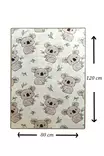 Matta Conceptum Koala Flerfärgad Polyester 80x120 cm - Små mattor och gångmattor - 8682870130104 - 4