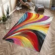 Matta Conceptum Woopamuk191 Flerfärgad Bomull Polyester 80x150 cm - Små mattor och gångmattor - 8683743505524 - 3