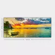 Canvastavla Wallity Flerfärgad Canvas 50x120 cm - Tavlor och ramar - 8682870434554 - 3