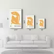 Glastavla Wallity Flerfärgad Glas 46x72 cm - Tavlor och ramar - 8684282945734 - 7