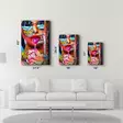 Glastavla Wallity Flerfärgad Glas 70x110 cm - Tavlor och ramar - 8684282913764 - 7