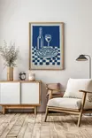 Inramad Tavla Wallity Flerfärgad Trä 33x48 cm - Tavlor och ramar - 8684283665464 - 2