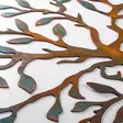 Väggdekor Metall Wallity Tree Flerfärgad Metall 60x60 cm - Dekorationer, prydnadsföremål - 8683743851614 - 6