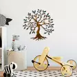 Väggdekor Metall Wallity Tree Flerfärgad Metall 60x60 cm - Dekorationer, prydnadsföremål - 8683743851614 - 3