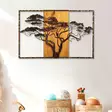 Väggdekor Trä Wallity Acacia Tree Flerfärgad Trä 90x58x3 cm - Dekorationer, prydnadsföremål - 8683742935384 - 2