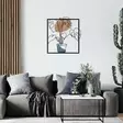Väggdekor Metall Wallity Star Flerfärgad Metall Trä 49x53 cm - Dekorationer, prydnadsföremål - 8684282053774 - 3