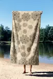 Strandhandduk Mijölnir Flerfärgad Mikrofilament 70% Polyester 30% Polyamid 90x150 cm - Handdukar - 8684282666264 - 3