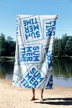 Strandhandduk Mijölnir Flerfärgad Mikrofilament 70% Polyester 30% Polyamid 90x150 cm - Handdukar - 8684282666424 - 4