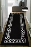 Matta Conceptum Bague Svart Polyester 80x120 cm - Små mattor och gångmattor - 8682870898264 - 1
