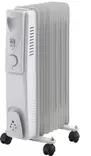 Nordland Oljefyllt element 1500W - 7 flänsar, på hjul - Värmefläktar och elradiatorer - 6438168121444 - 1