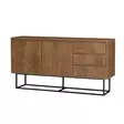TV-bänk Hanah Home Laxus Tak?m 9 Valnöt Spånskiva 90x39x40 cm - Möbler - 8684282298144 - 1
