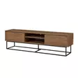 TV-bänk Hanah Home Laxus Tak?m 9 Valnöt Spånskiva 90x39x40 cm - Möbler - 8684282298144 - 14