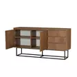 TV-bänk Hanah Home Laxus Tak?m 9 Valnöt Spånskiva 90x39x40 cm - Möbler - 8684282298144 - 9