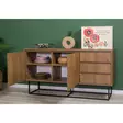 TV-bänk Hanah Home Laxus Tak?m 9 Valnöt Spånskiva 90x39x40 cm - Möbler - 8684282298144 - 4