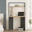 Skrivbord Hanah Home Br2 Aa Furu Antracit Spånskiva 90x148,6x51,6 cm - Skrivbord - 8683743770434 - 3
