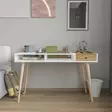 Skrivbord Hanah Home Flex Vit Ek Spånskiva 120x72x53 cm - Skrivbord - 8684283421084 - 2
