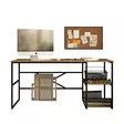 Skrivbord Hanah Home Vg28A Furu Spånskiva 160x75x60 cm - Skrivbord - 8683342772204 - 1
