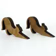 Dörrstopp Aberto Design MEH151 Brons Trä 16x2x8 cm - Dekorationer, prydnadsföremål - 8682870776104 - 4