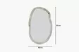 Spegel Hanah Home Lossa Ephesus Marmormönster MDF 52x86x2,2 cm - Speglar - 8684283021314 - 8