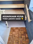 Terassilaatta akasia puu 30x30cm fsc sertifioitu - Terrassfötter och skruvpålar - 8720573997904 - 2