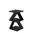 Sidobord Hanah Home Albeni Träsvart Spånskiva 29,6x54,2x29,6 cm - Sidobord och extrabord - 8684283338894 - 8