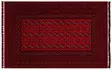 Gångmatta Conceptum Bhr 04 Röd Akryl Chenille Polyester 80x150 cm - Små mattor och gångmattor - 8682870824744 - 6