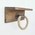Klädhängare Hanah Home Boruraf136 Valnöt Massivt Trä 30x14x12 cm - Möbler - 8681875502824 - 9