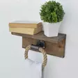 Klädhängare Hanah Home Boruraf136 Valnöt Massivt Trä 30x14x12 cm - Möbler - 8681875502824 - 10