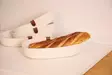 Brödkorgset Aberto Design JUT01001127D Ecru Bomull Juterep 12x22x5 cm 15x30x6 cm - Serveringsfat - 8683742916284 - 2