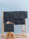 Handduksset (3 delar), antracit, 75 x 150 cm, mjukt, slitstarkt - Handdukar - 8683743425884 - 2