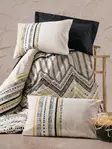 Påslakanset Dubbel L'essentiel Elvira Svart Bomull 200x220 cm 240x260 cm 50x70 cm - Lakan och örngott - 8683743424894 - 2