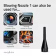 Handhållen dammsugare | Luftblås | 90 W | Uppladdningsbara | Torr | Li-Ion | Svart - Dammsugare - 5412810464654 - 51