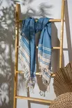 Fouta Mijölnir Royal 60% Bomull 40% Polyester 90x170 cm - Handdukar - 8684283208104 - 3