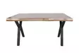 Matbord Hanah Home Efor Valnöt Spånskiva 140x75x80 cm - Matbord - 8683342538664 - 1