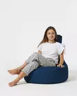 Sittsäck Atelier del Sofa Lina Mörkblå Polyester 70x80 cm - Saccosäckar - 8683743038664 - 10