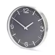 Väggklocka | Diameter: 300 mm | Aluminium | Tyst rörelse | Metall - Klockor - 5412810473854 - 40