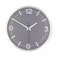 Väggklocka | Diameter: 300 mm | Aluminium | Tyst rörelse | Metall - Klockor - 5412810473854 - 1